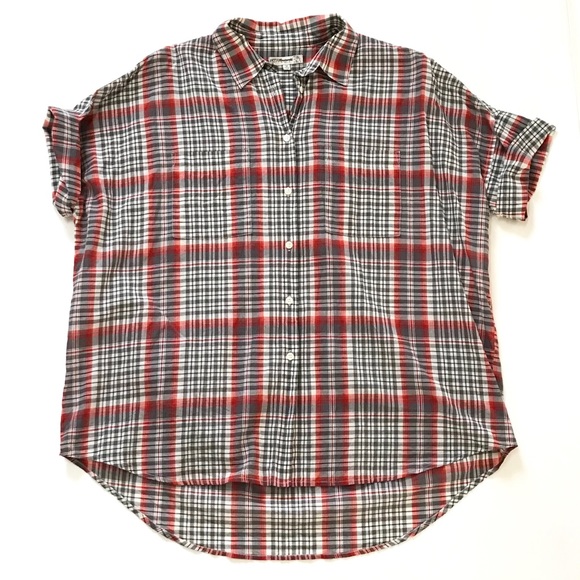 Madewell Tops - Madewell Courier Shirt in Kerchief Plaid, Sz M